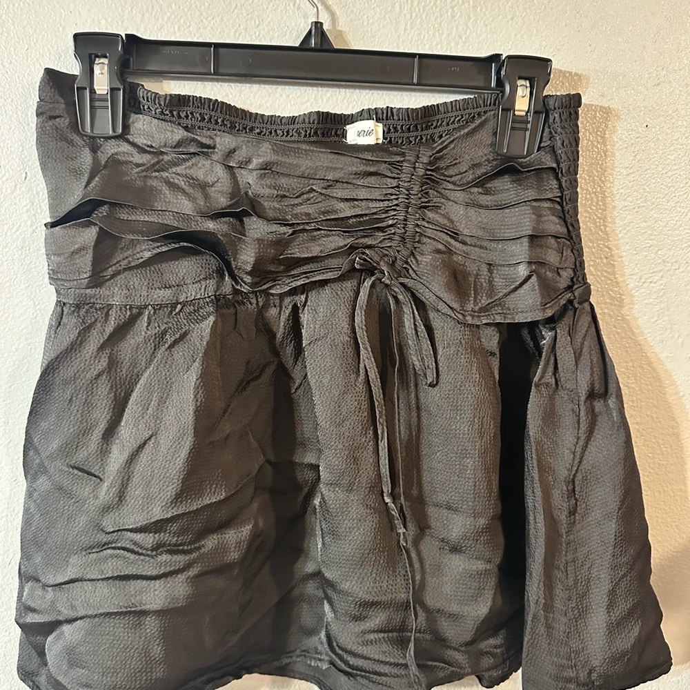 Aerie Charcoal Ruched Skirt